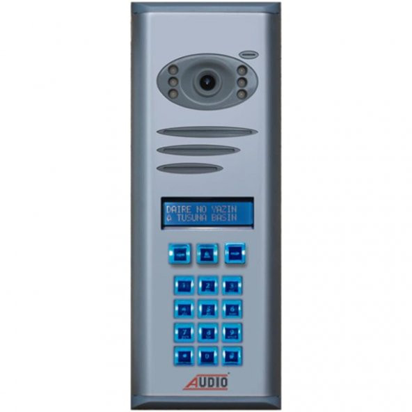 Audio Bus Plus Dijital Kameralı Şifreli Zil Paneli 003480