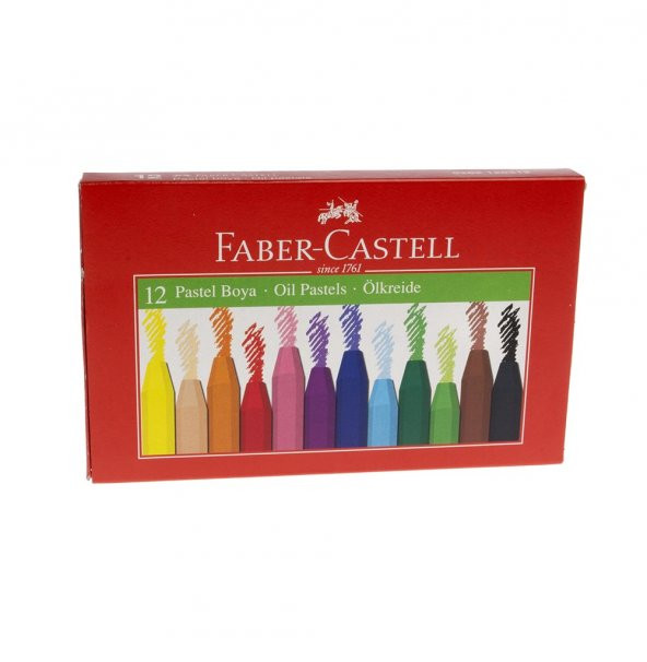 Faber Castell 12 Renk Pastel Boya Kutulu