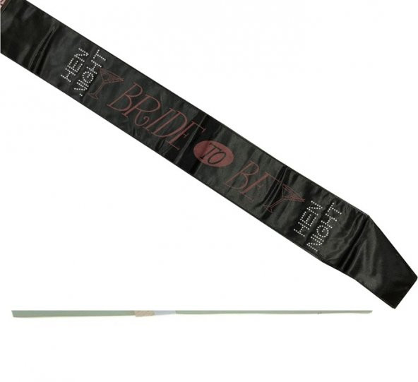 KUŞAK SİYAH BRİDE TO BE