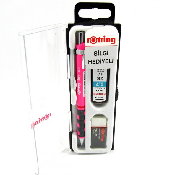 ROTRİNG Tikky 0.7 Uçlu Kalem Seti 3 Lü Set Kalem-Silgi-Uç - 3