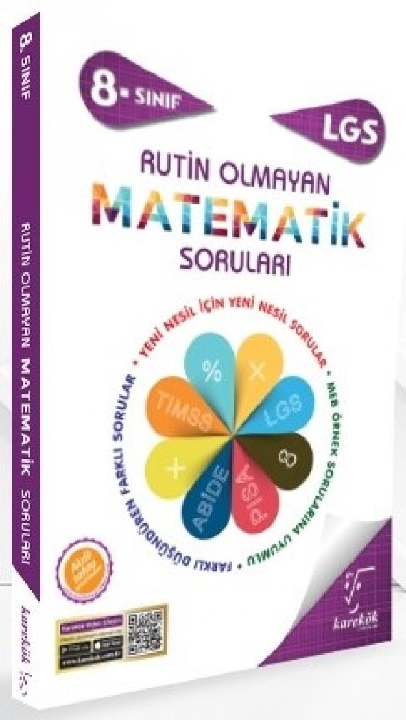 Karekök Yayınları 8. Sınıf LGS Rutin Olmayan Matematik Soruları