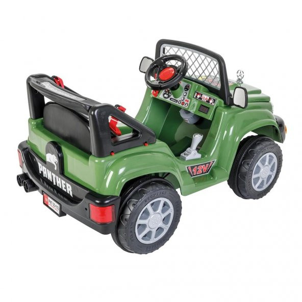 Pilsan Panther 12V Uzaktan Kumandalı Akülü Araba - Panter - 4