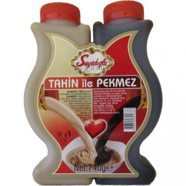 SEYİDOĞLU TAHİN İLE PEKMEZ 740 GR ürün görseli 1