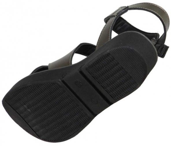 Su Perisi 011 Ortopedi Günlük Siyah VE Beyaz Bayan Sandalet (36-40) - 7