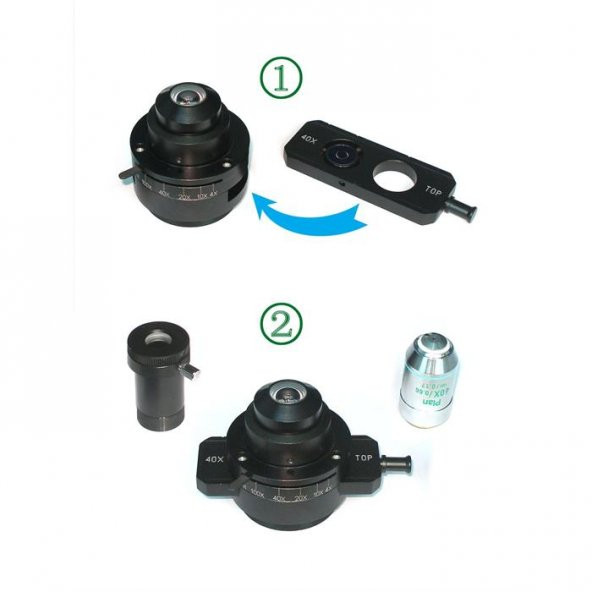 SOIF BK5000-L Binoküler Laboratuar Mikroskobu -IOS Plan Achromat-LED - 4