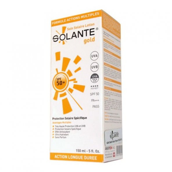 Solante Gold Adult SPF 50+ Losyon 150 ml