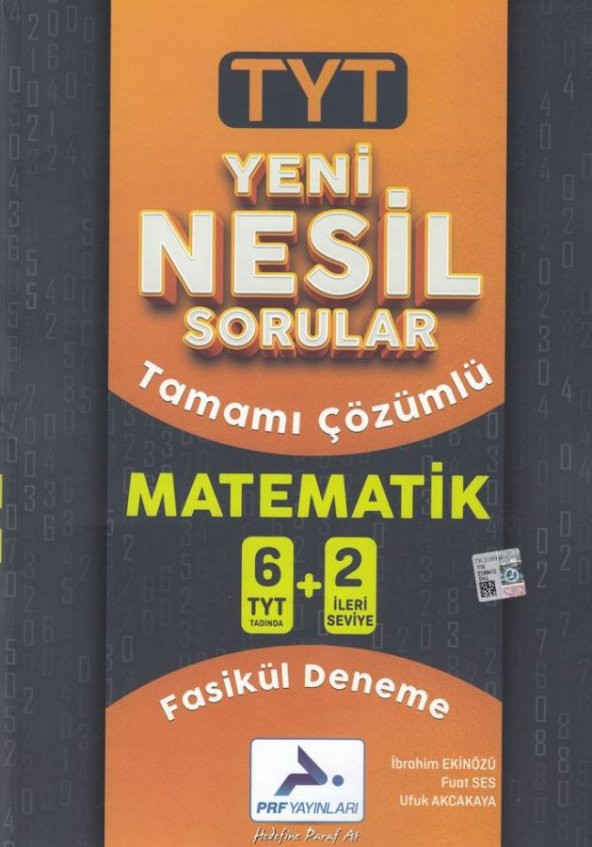 PARAF 8 Lİ MATEMATİK DENEMESİ