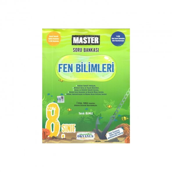 OKYANUS 8.SINIF MASTER FEN BİLİMLERİ SORU BANKASI - 2022