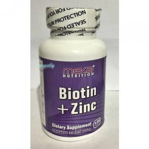 Meka Nutrition Biotin + Çinko 120 Tablet