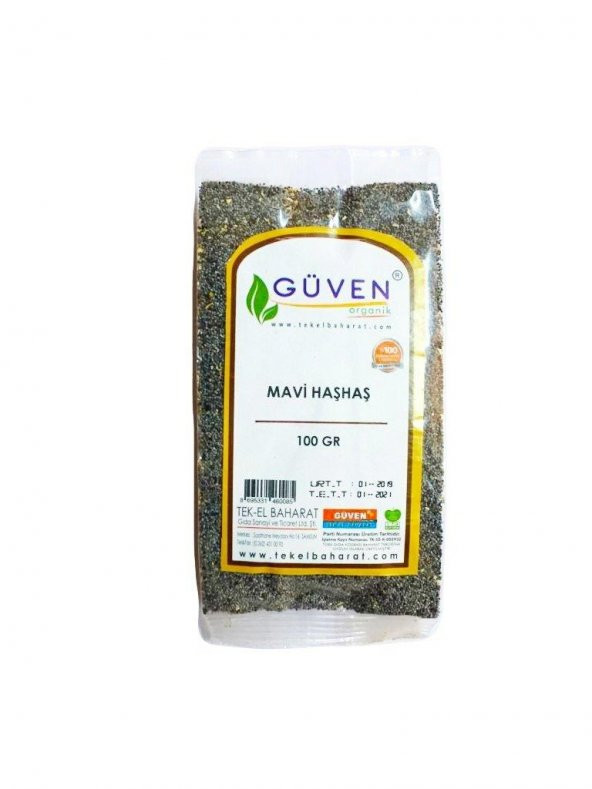 Haşhaş Mavi 100 gr - 1