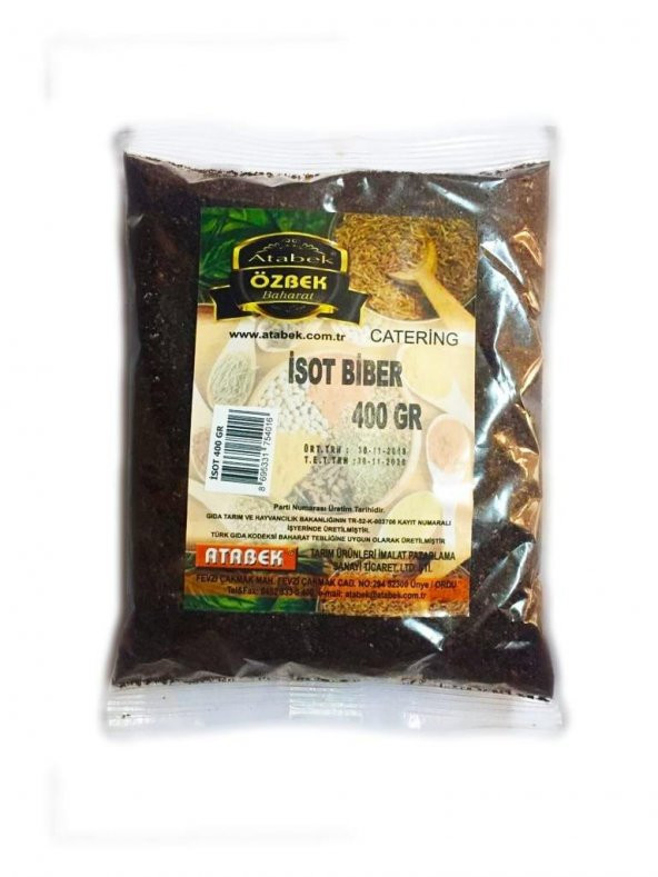 İsot Biber 400 gr Güven Organik