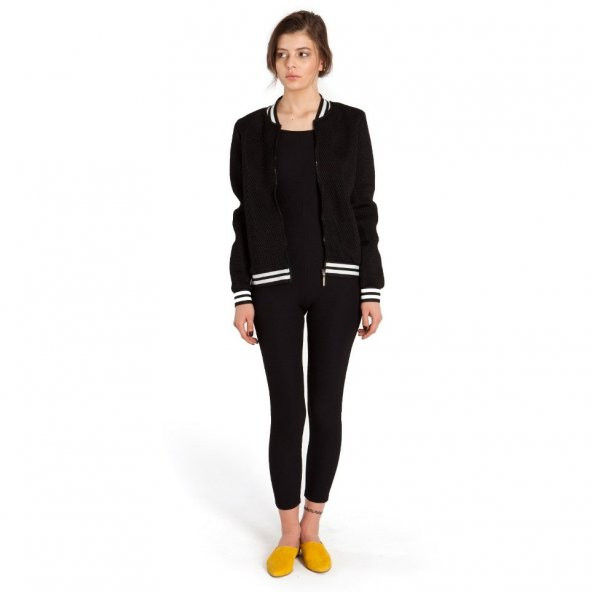 Bexy - Kaplamalı Kadın Bomber Ceket – 2 Model ve Renk Seçeneğiyle - 5