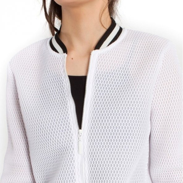 Bexy - Kaplamalı Kadın Bomber Ceket – 2 Model ve Renk Seçeneğiyle - 6