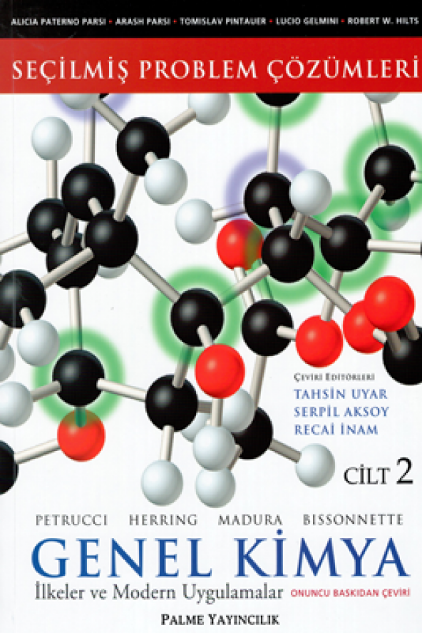 Genel Kimya Cilt 2 İlkeler ve Modern Uygulamalar Palme Kitabevi