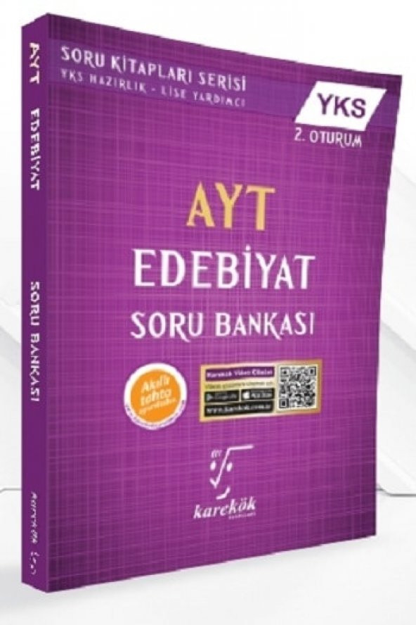 AYT Edebiyat Soru Bankası Karekök Yayınları