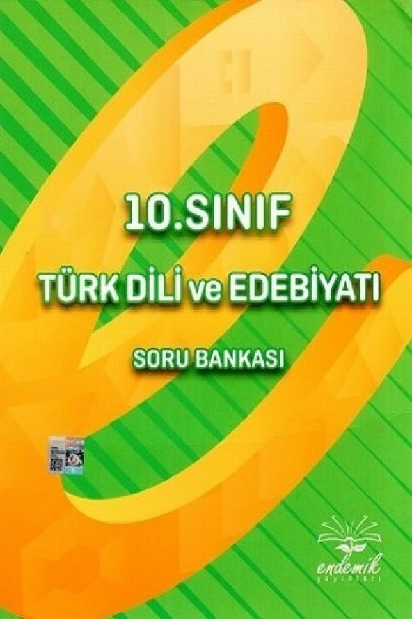 10. Sınıf Türk Dili ve Edebiyatı Soru Bankası Endemik Yayınları