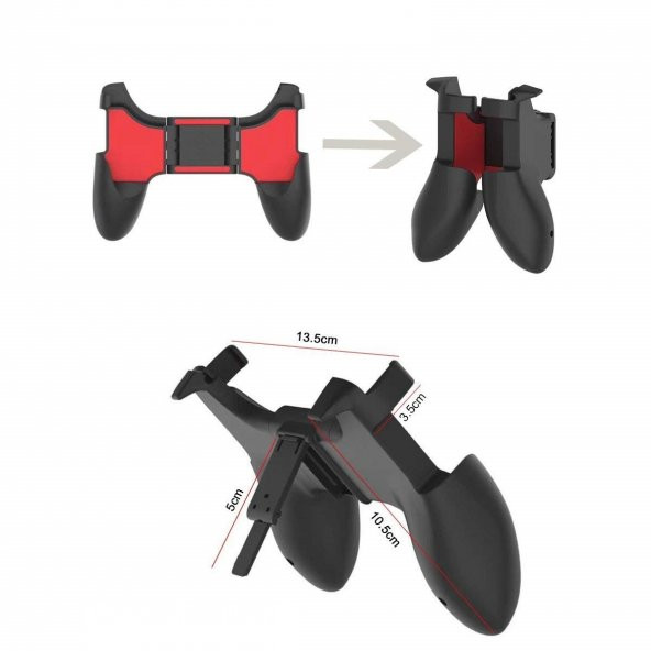 Mobil Joystick Gamepad Telefon Oyun Kolu - 2