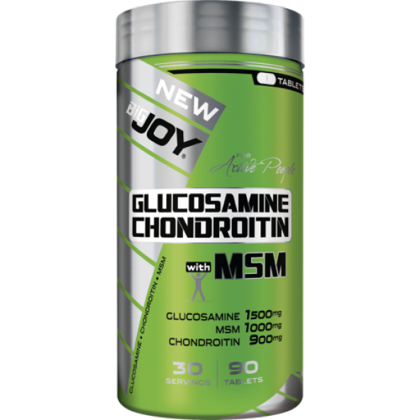 Big Joy Glukozamin Chondrioitin MSM 90 Tablet