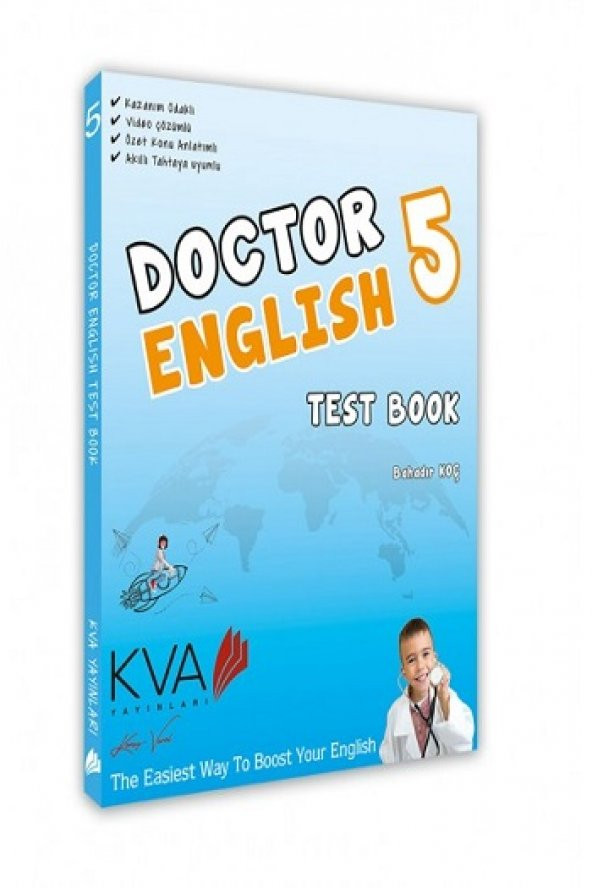 5. Sınıf Doctor English Test Book Koray Varol Akademi Yayınları