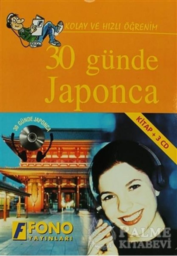 30 Günde Japonca (kitap + 3 CD) Fono Yayınları