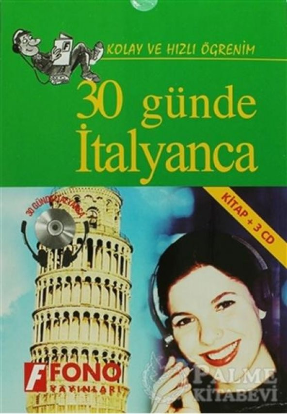 30 Günde İtalyanca (kitap + 3 CD) Fono Yayınları