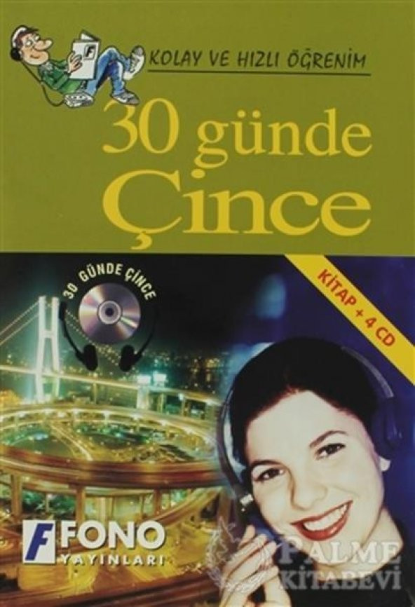 30 Günde Çince (kitap + 4 CD) Fono Yayınları