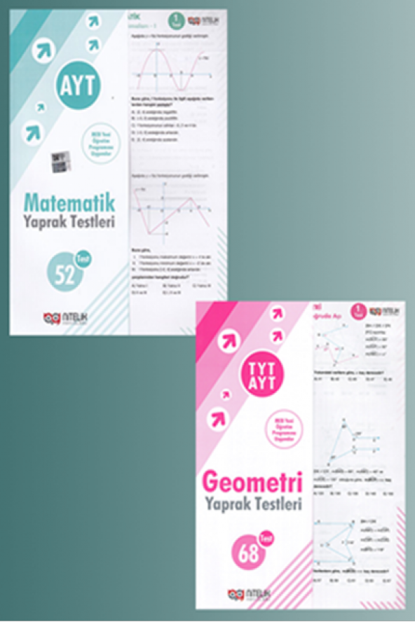 AYT Matematik, Geometri Yaprak Test Seti Nitelik Yayınları
