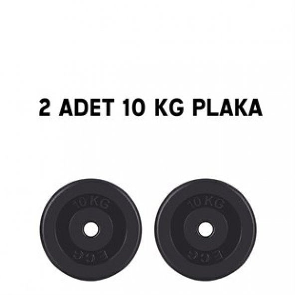 Ecgspor 22 Kg Halter Seti - Deadlift Squat Biceps Triceps Shoulde - 3