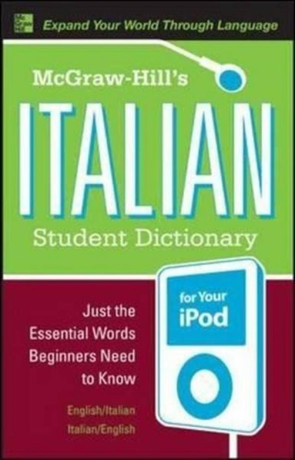 McGraw-Hills Italian Student Dictionary for your iPod