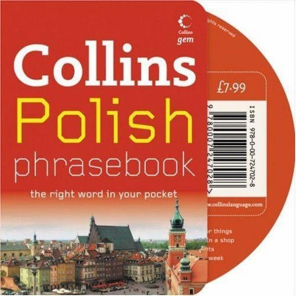 Collins Gem – Polish Phrasebook and CD Pack