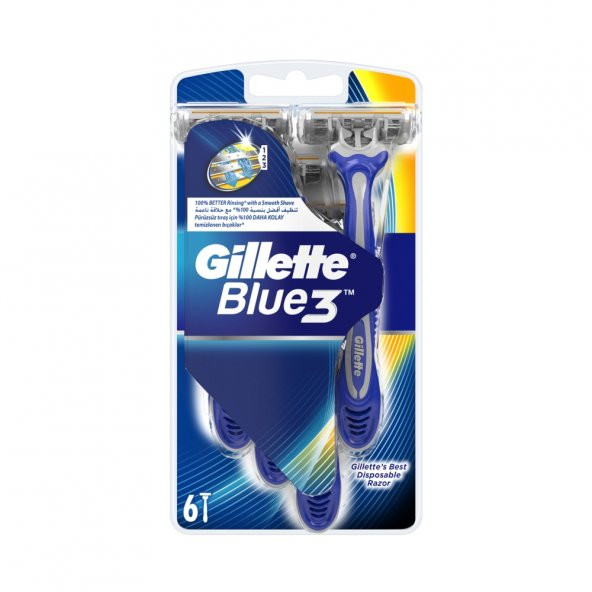 GILLETTE BLUE 3 6LI