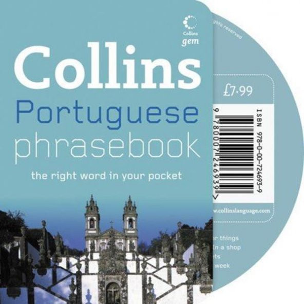 Collins Portuguese Phrasebook and CD Pack