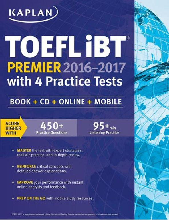 Kaplan TOEFL iBT Premier 2016-2017
