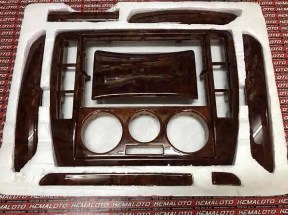 Volksvagen Passat B5 Komple 8 Parca Maun Gogus Kaplama Plastik Orjinal
