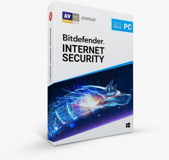 Bitdefender 2019 3 Kullanıcı / 1 YIL BD-ISBox-3-1