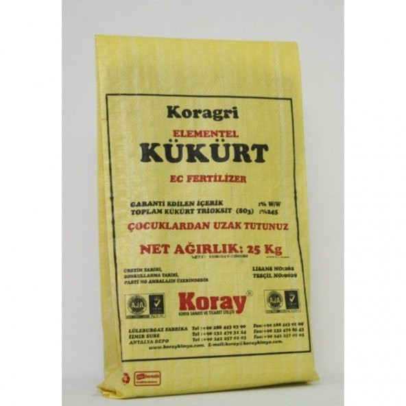 1KG  Toz Kükürt ( MANTAR ve HAŞERE için) - 2