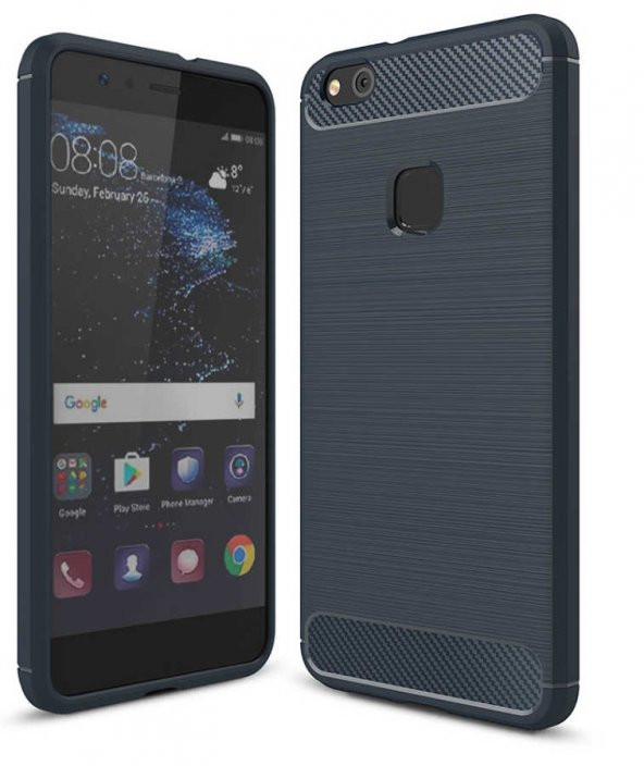 Huawei P10 Lite Kılıf Zore Room Silikon Kapak + Cam Ekran Koruyucu Hediye - 11