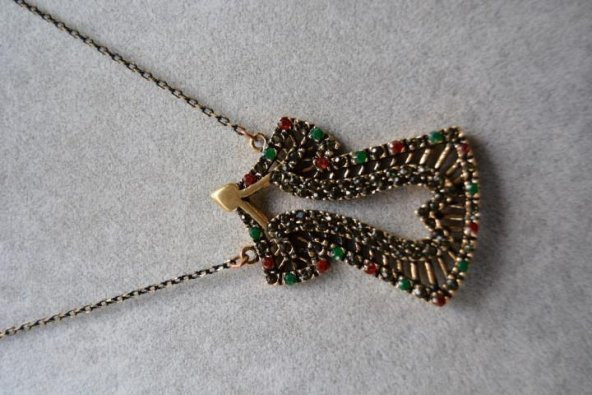 STONEAGE JEWELLERY Kaftan Bayan Kolye - Resim 3