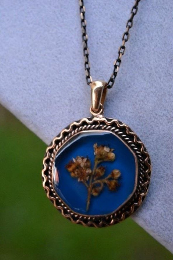 STONEAGE JEWELLERY Kuru Çiçek Bayan Kolye ürün görseli