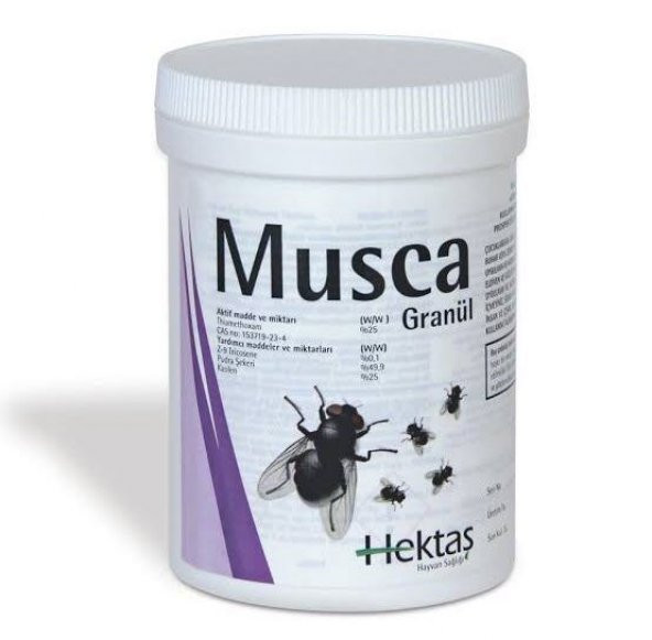 KARASİNEK PİRE İLACI HAYVAN ÇİFTLİKLERİ İÇİN MUSCA 100GR
