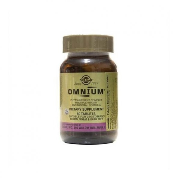 Solgar Omnium 60 Tablet