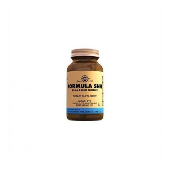Solgar Formula Snh 60 Tablet
