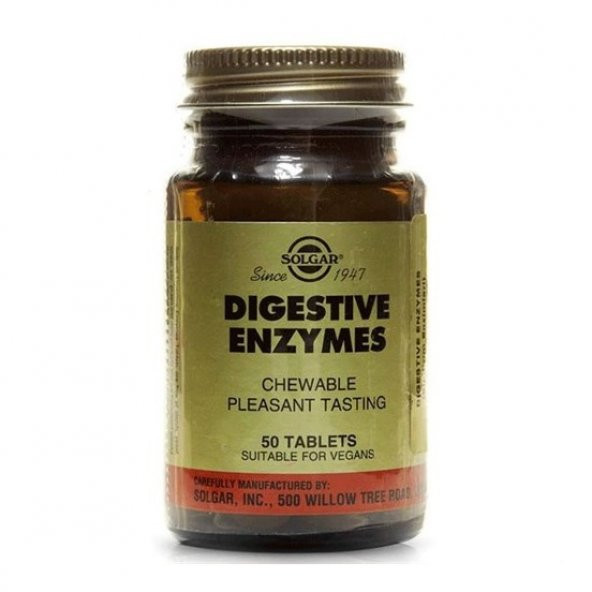 Solgar Digestive Enzymes 50 Tablet