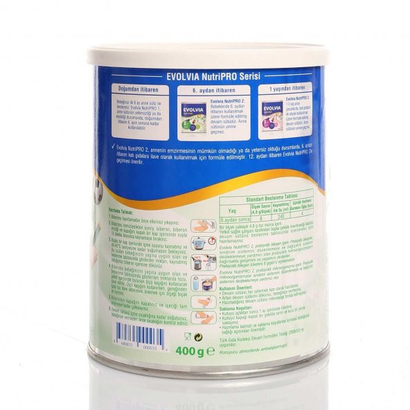 Evolvia NutriPRO 2 Devam Sütü 800 gr - 2