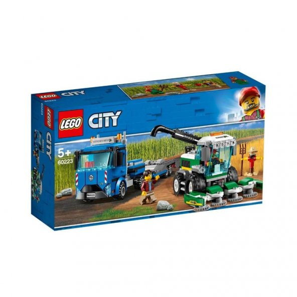 Lego City Biçerdöver Nakliye Aracı Eğitici Zeka Geliştiren Oyuncak