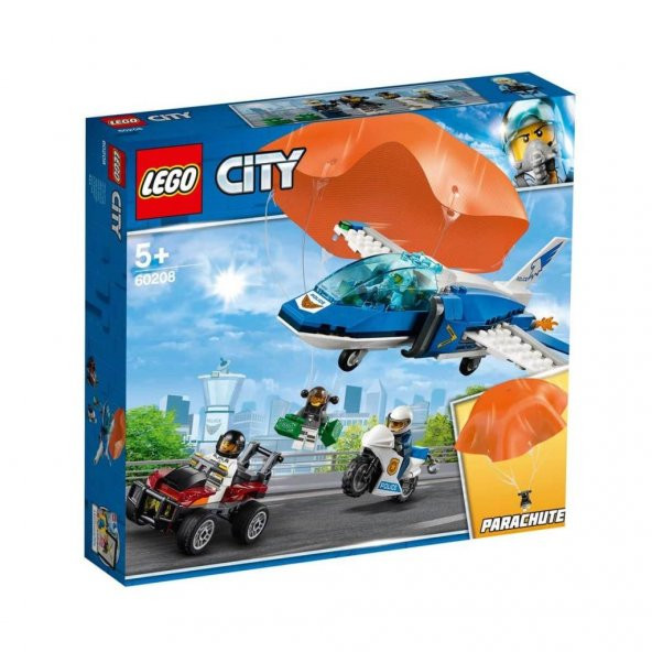 Lego City Gökyüzü Polisi Paraşütle Tutuklama 60208 BJ-70LSC60208