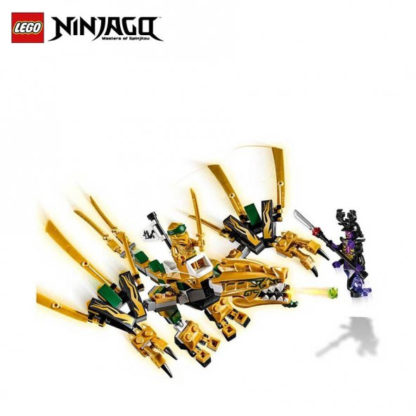 Lego Ninjago Altın Ejderha Eğitici  Zeka Geliştiren Oyuncak