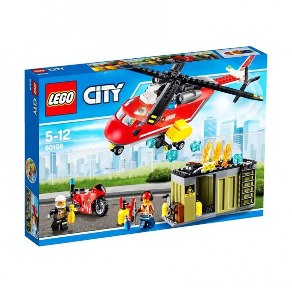 Lego City Yangına Müdahale Birimi Eğitici Zeka Geliştiren Oyuncak