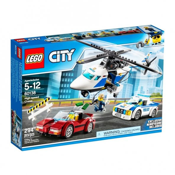 Lego City Yüksek Hızlı Takip BJ-70LSC60138