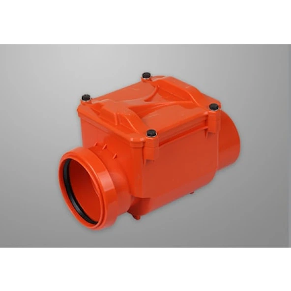 110 mm PVC ATIK PİS SU ÇEKVALF KALİTE BELGELİ RÖGAR